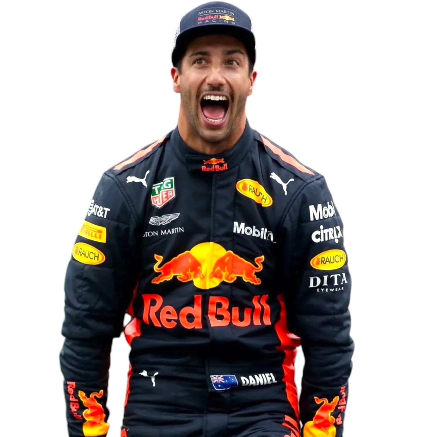 2018 Daniel Ricciardo Red Bull Formula 1 Race Suit Rustle Racewears