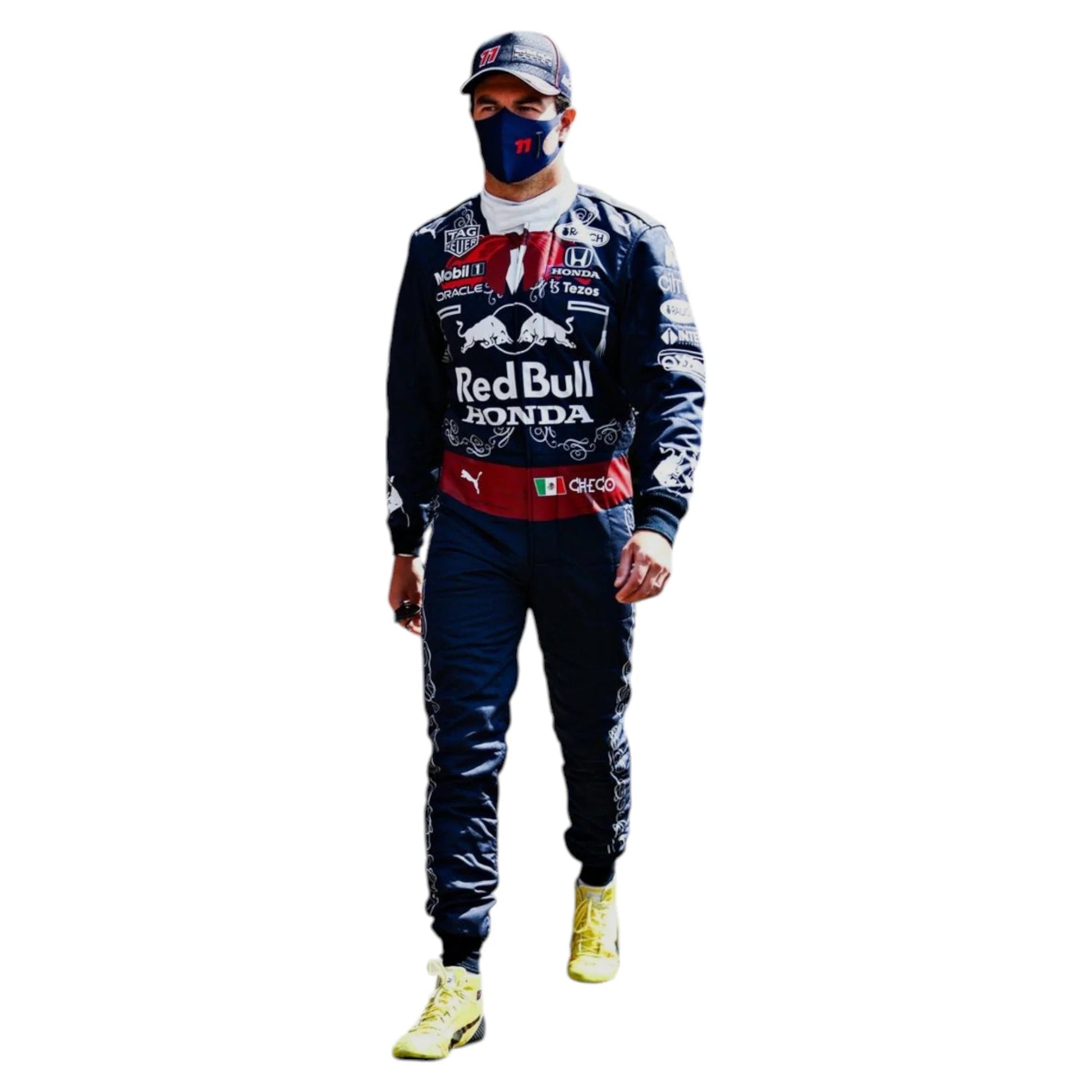 2021 Sergio Perez Race Suit - Maxico Grand Prix Ex Race Gear