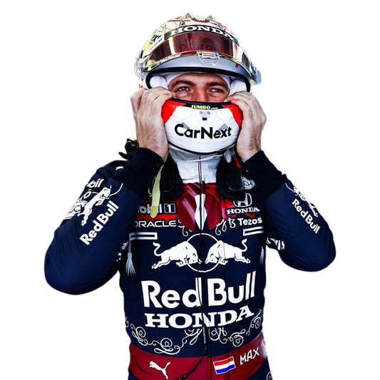 2021 Max Verstappen Race Suit - Maxico Grand Prix Ex Race Gear