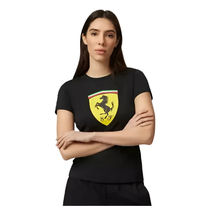 Scuderia Ferrari F1 Women's Shield T-shirt - Ex Race Gear