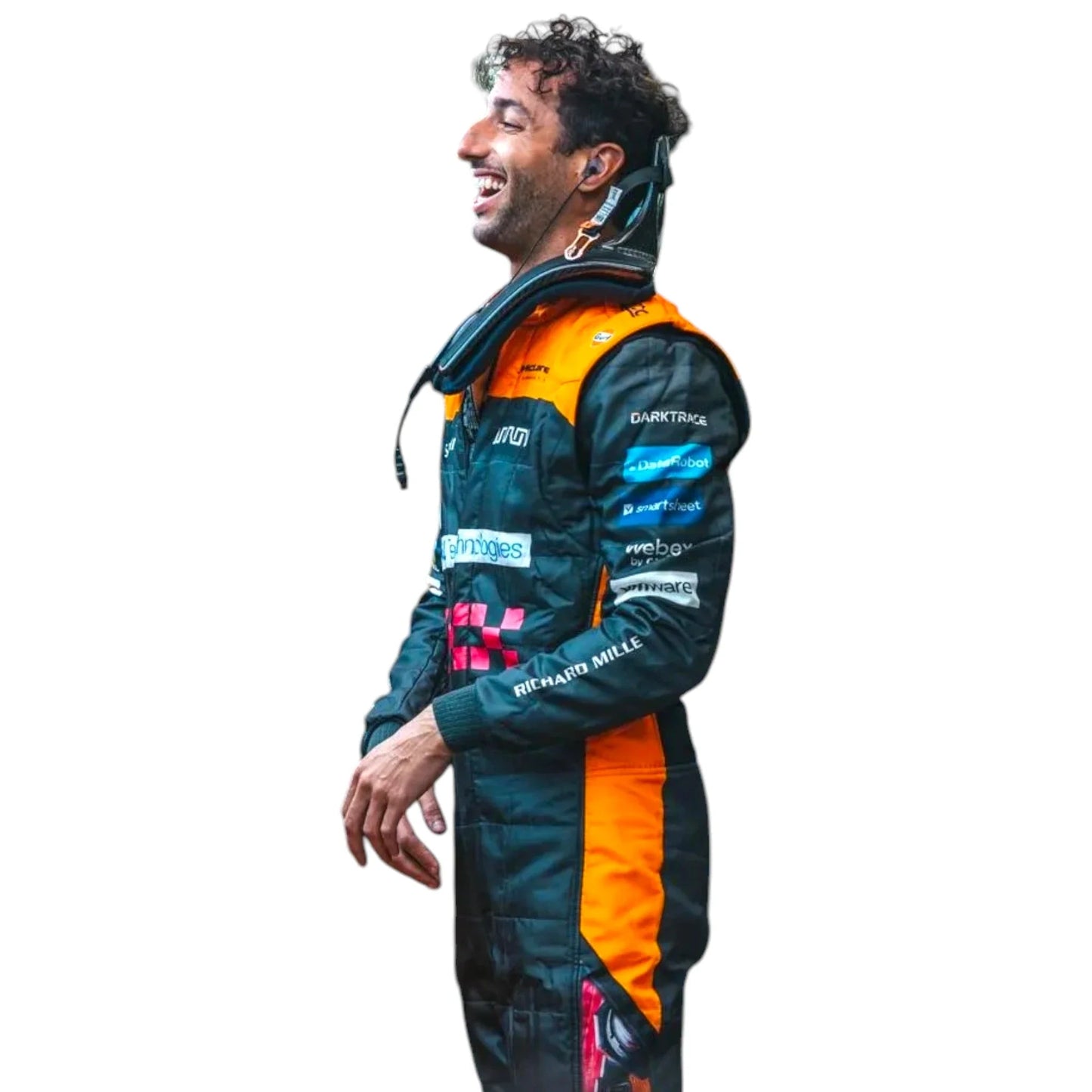 2022 Daniel Ricciardo Original Japan/Singapore GP Special Design McLaren F1 Suit Ex Race Gear