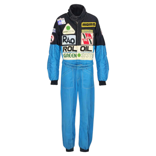 1981-83 Beppe Gabbiani Signed Race Osella F1 & F2 Suit | Ex Race Gear