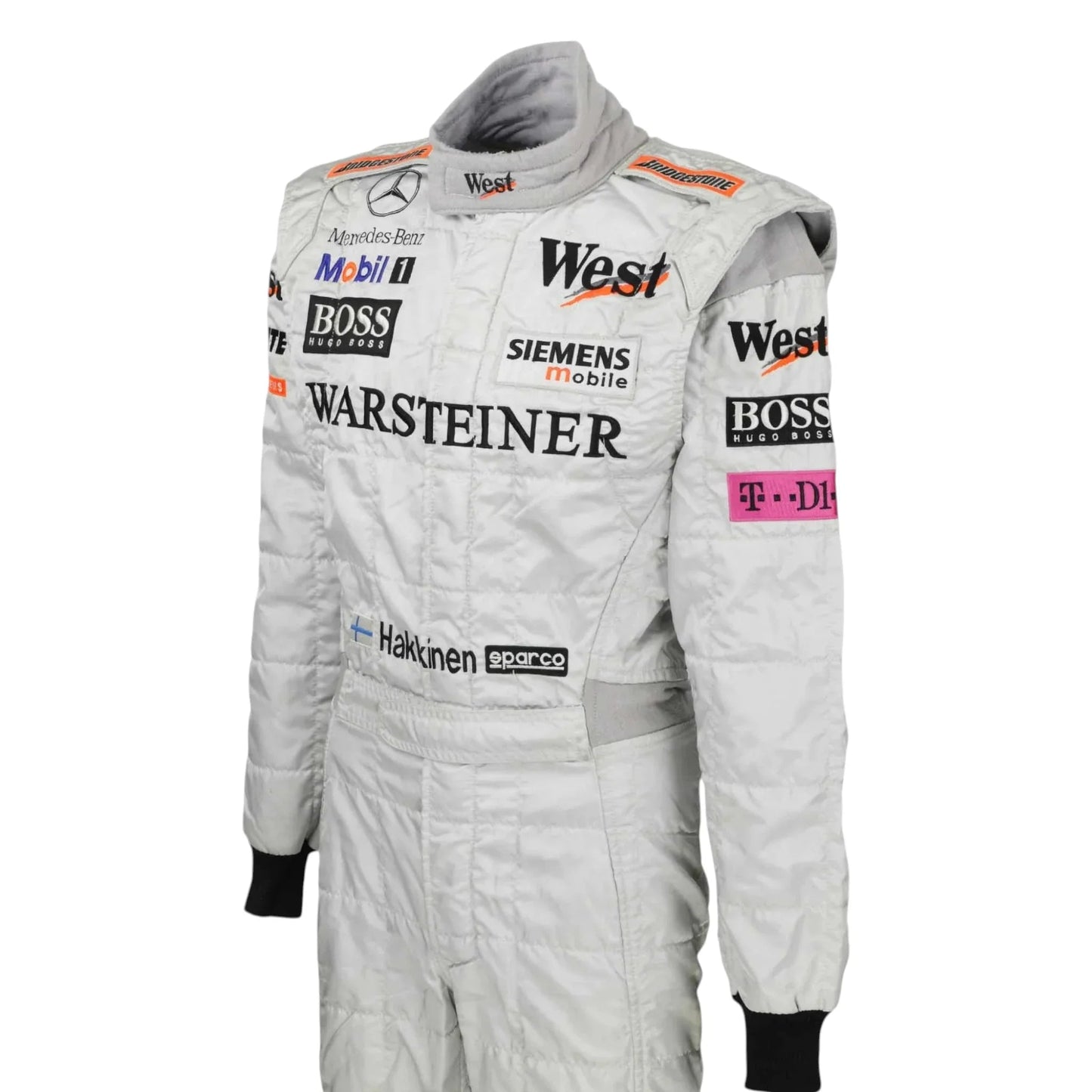 2000 Mika Hakkinen Austrian GP Winning Race - West McLaren Mercedes F1 Suit | McLaren Formula 1 Rustle Racewears