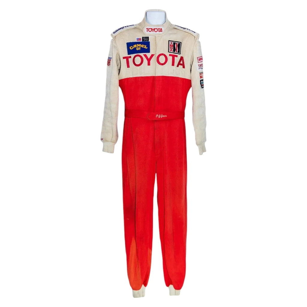 1992/93 P.J. Jones Race Toyota AAR IMSA GTP Suit - Ex Race Gear
