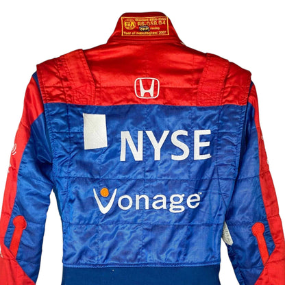 2007 Marco Andretti Signed Nashville Race Andretti Green Racing IndyCar Suit Rustle Racewears