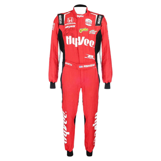 2021 Oliver Askew Signed IndyCar Suit - Exclusive Racing Ex Race Gear