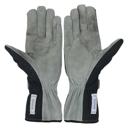 2001 Mika Hakkinen Signed Race Mercedes McLaren F1 Gloves Rustle Racewears