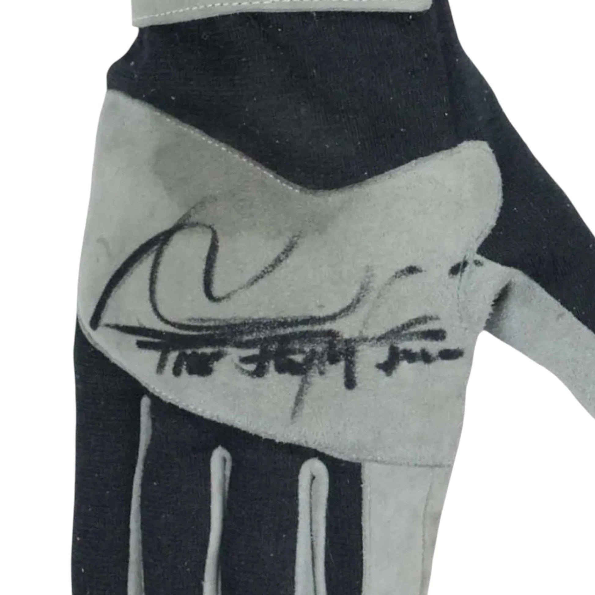 2001 Mika Hakkinen Signed Race Mercedes McLaren F1 Gloves Rustle Racewears