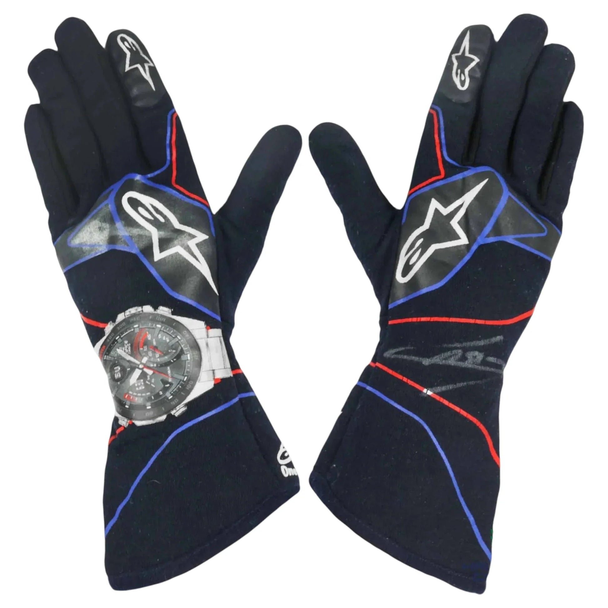 2019 Pierre Gasly Belgian GP Scuderia Toro Rosso F1 Gloves Rustle Racewears