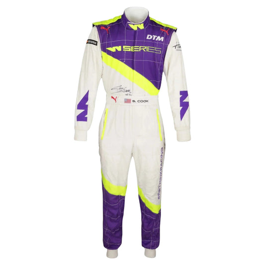 2019 Sabre Cook Signed Race W Series Suit Ex Race Gear