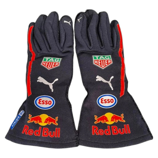 2019 Max Verstappen Red Bull Race Gloves - Formula 1 Rustle Racewears
