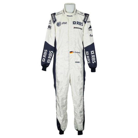 2009 Nico Rosberg Race Williams Formula 1 Suit - Iconic F1 Rustle Racewears
