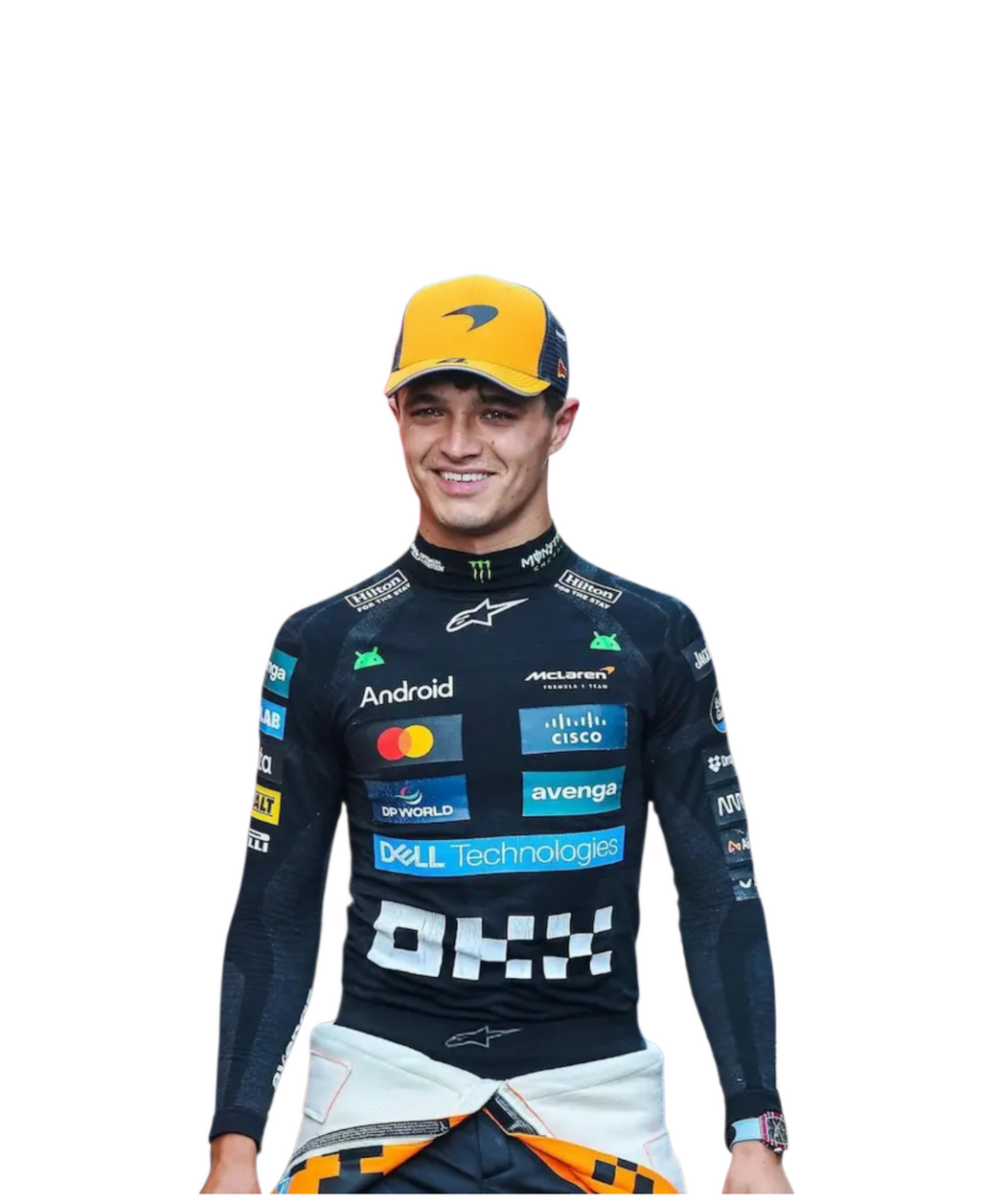 Lando Norris F1 Racing Shirt Compression 2025 | McLaren Replica Compression