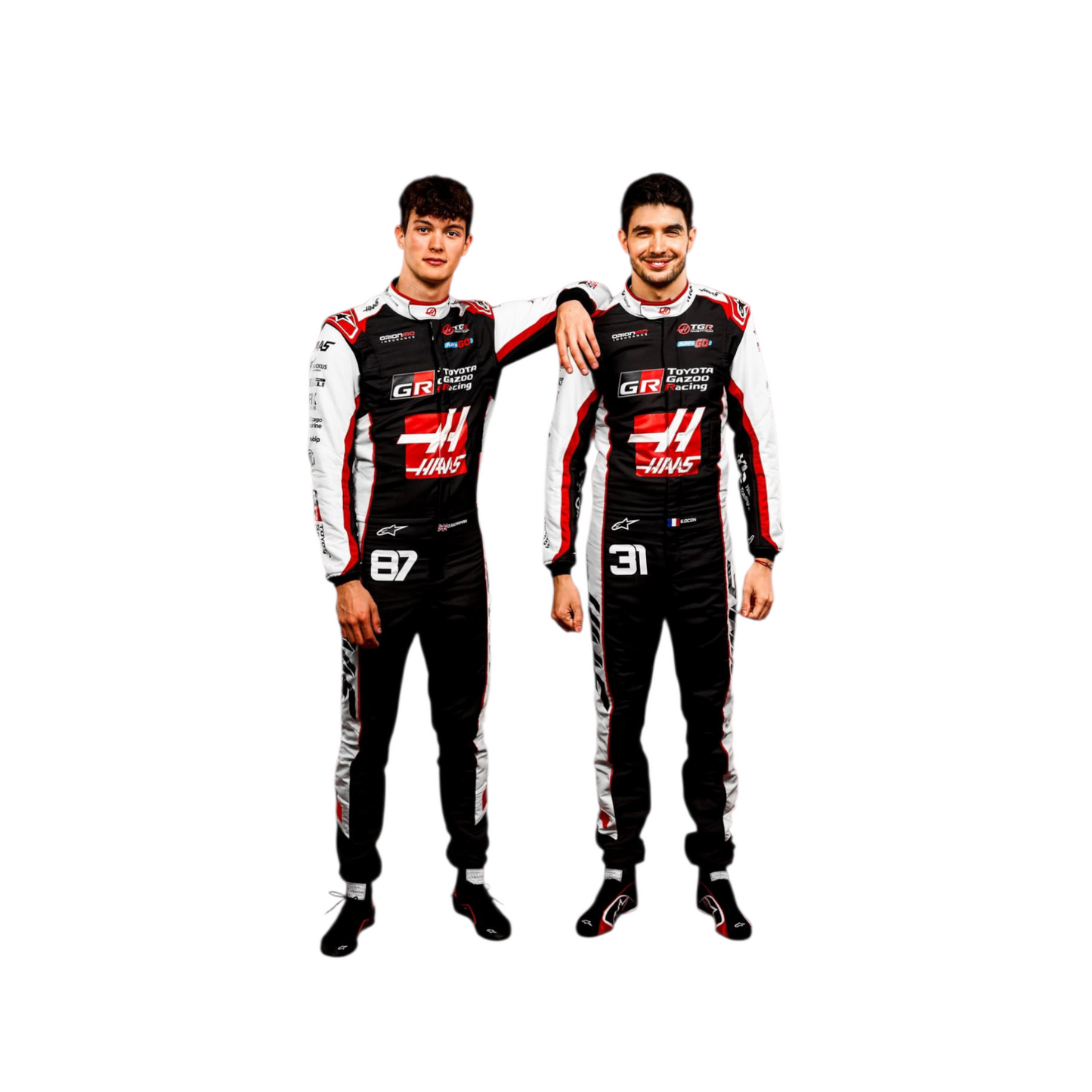 2026 Oliver Bearman MoneyGram Haas F1 Team Replica Racing Suit Ex Race Gear