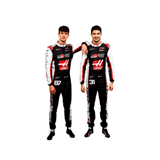 2026 Oliver Bearman MoneyGram Haas F1 Team Replica Racing Suit Ex Race Gear