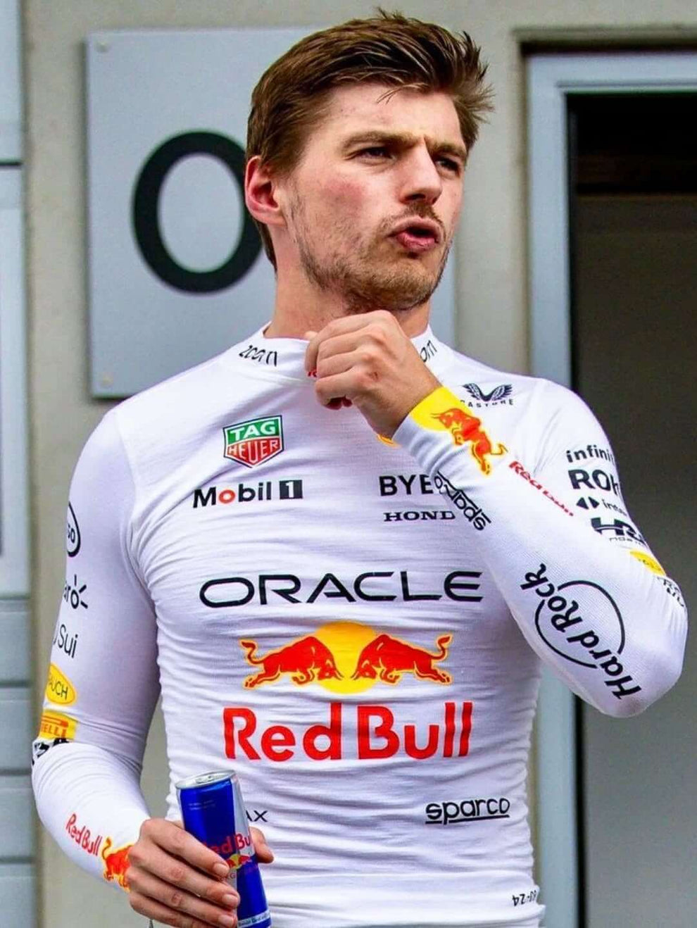 Max Verstappen F1 Racing Shirt 2025 | Red Bull Replica Compression