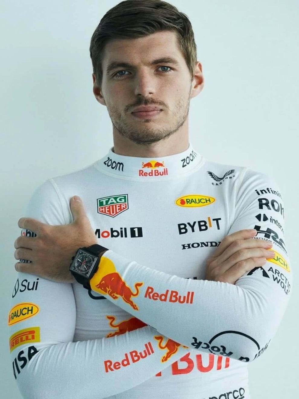 Max Verstappen F1 Racing Shirt 2025 | Red Bull Replica Compression
