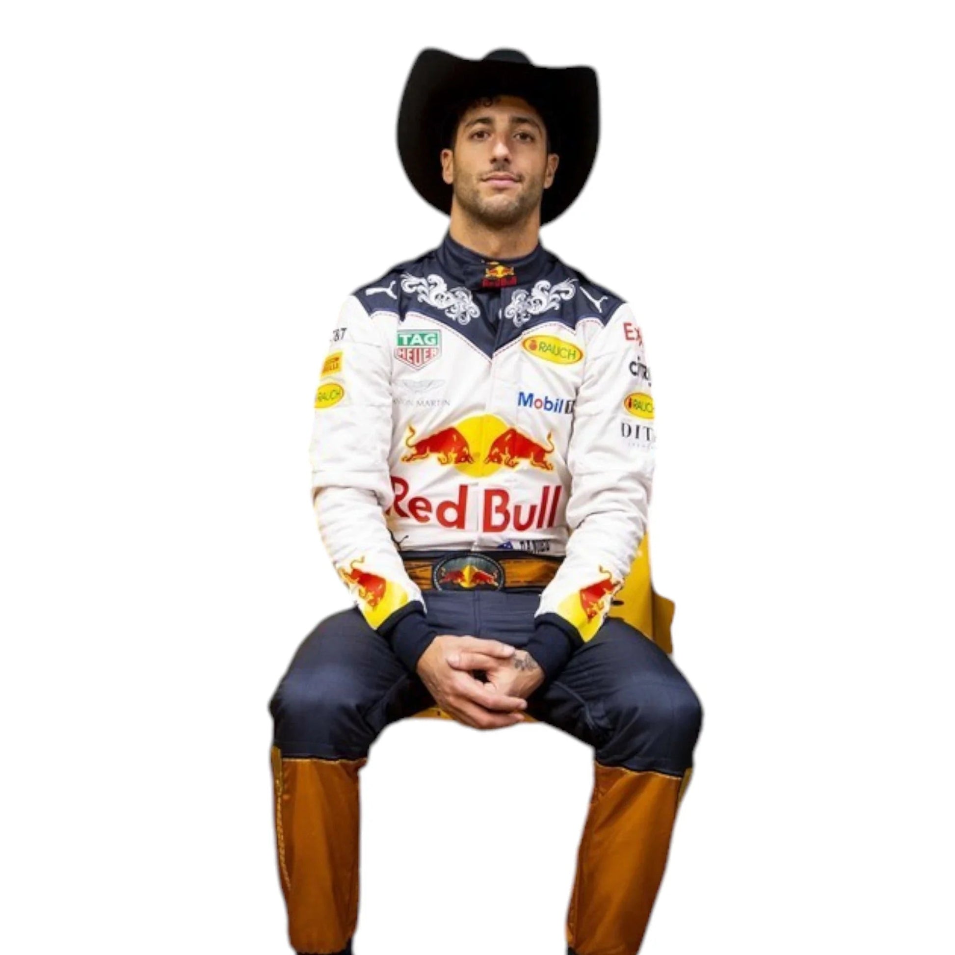 2018 Daniel Ricciardo Red Bull Racing Suit Replica - United States GP Rustle Racewears