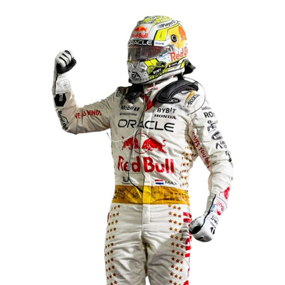 2023 Las Vegas Max Verstappen Red Bull F1 Race Suit Ex Race Gear