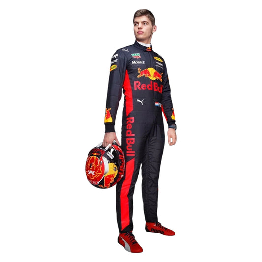2017 Max Verstappen Race Red Bull F1 Suit Ex Race Gear