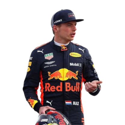 2017 Max Verstappen Race Red Bull F1 Suit Ex Race Gear